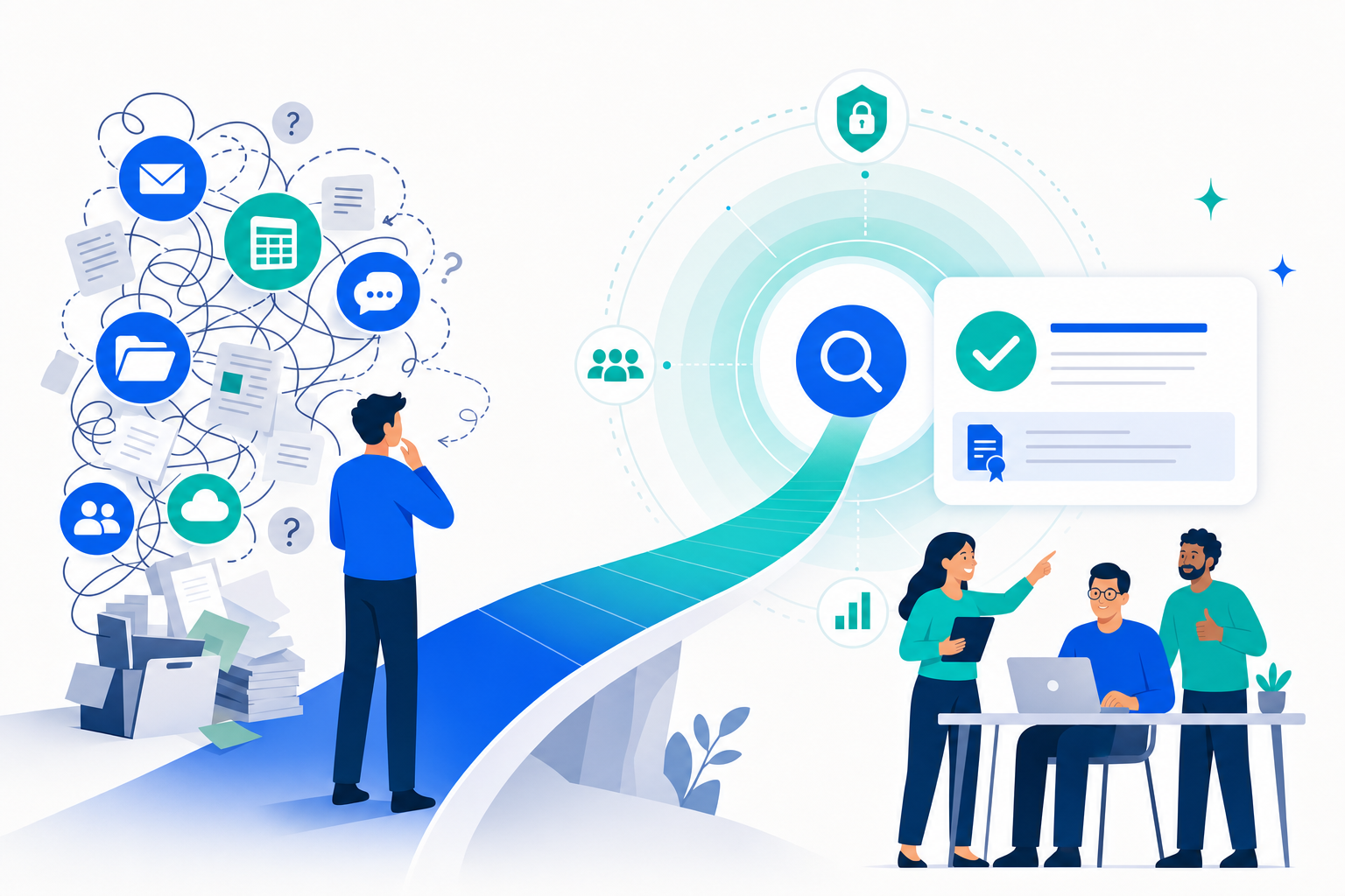 Recherche interne : sortir de la fragmentation des outils