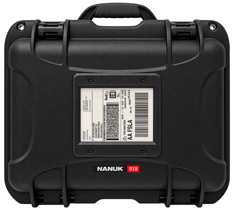 Nanuk case with Artac mounted