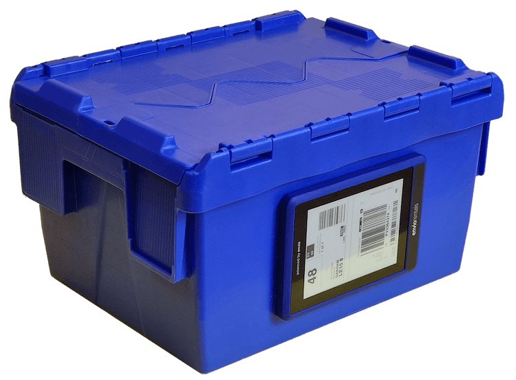 Blue box with Artac mounted