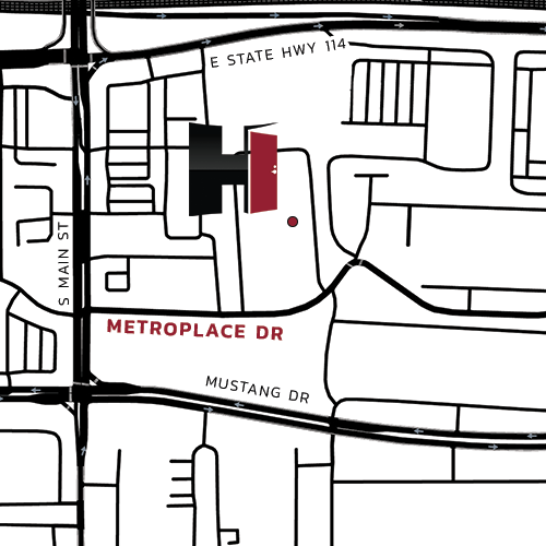 Map of Himmel's Prairieville Location