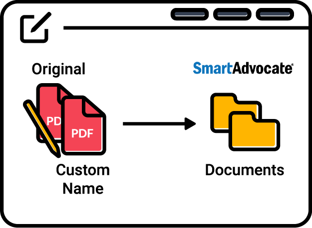 Linking CourtDrive PDFs and cases to iManage client matters for streamlined legal document management.