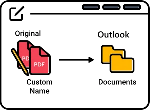 Linking CourtDrive PDFs and cases to iManage client matters for streamlined legal document management.