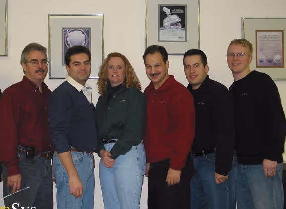 The IntegraSys team in the early years