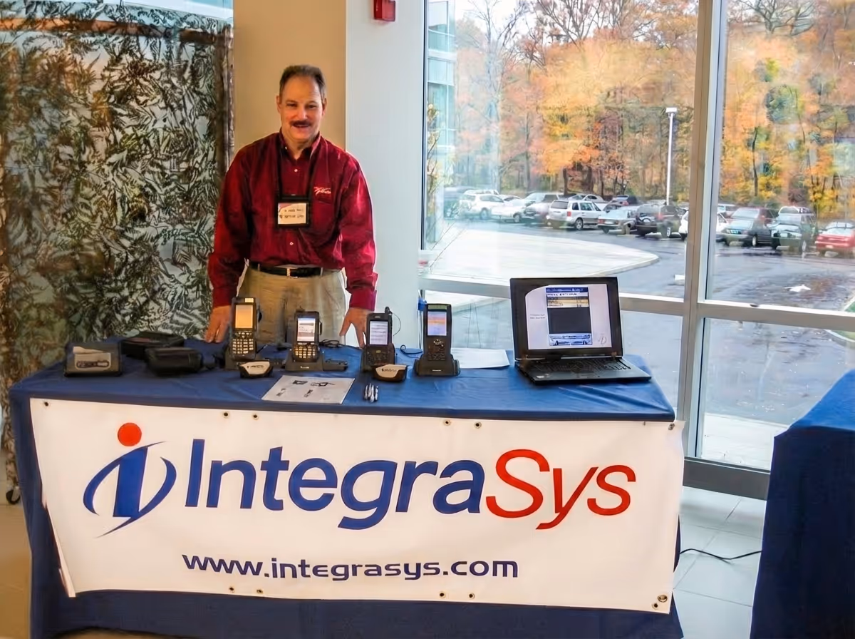 Peter presenting our Windows mobile solution at the Unilever Summit in 2008