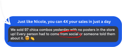 Nicole client testimonial for godspeed media