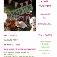 summer fete poster