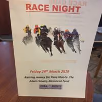 race night poster