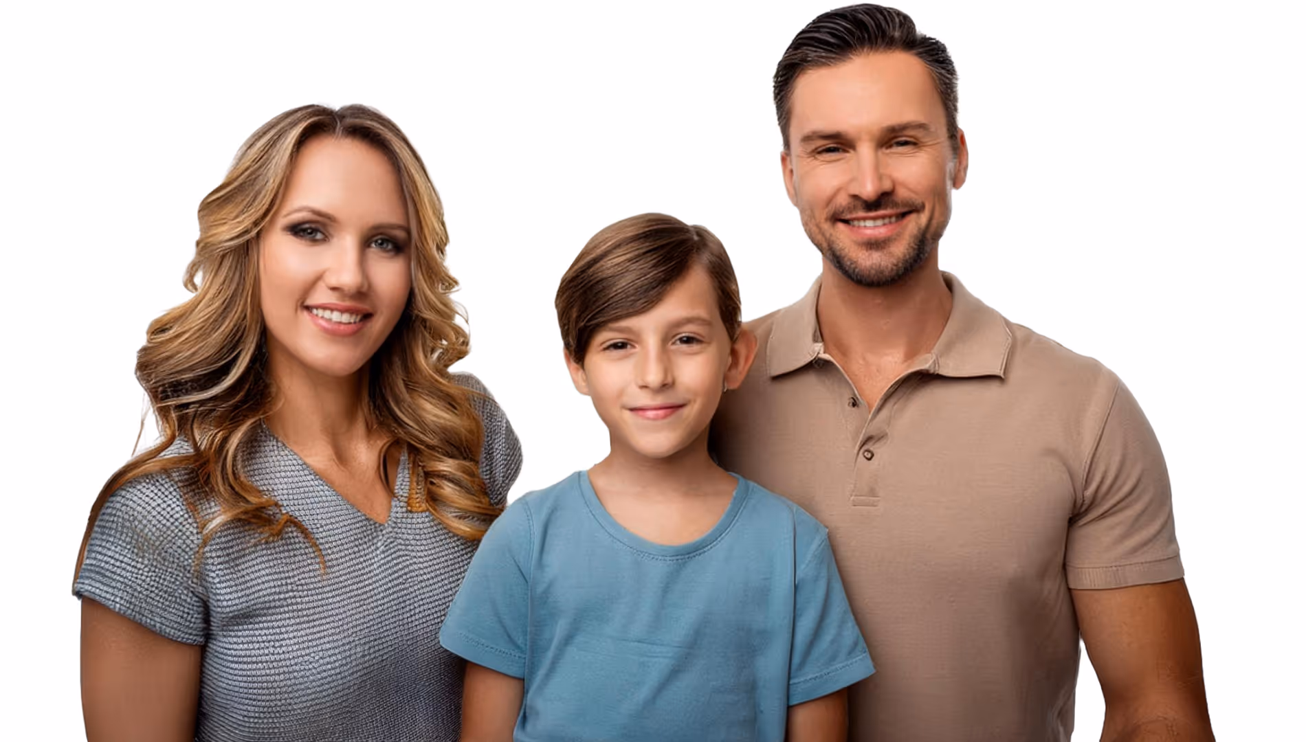 A family gathered together
