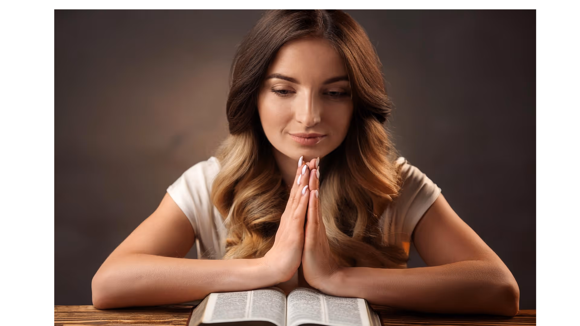 Hands folded in prayer