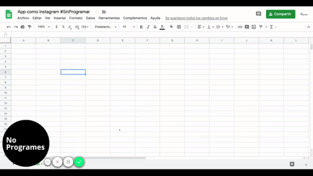 Cómo crear una aplicación como Instagram sin programar usando Glide - paso 2