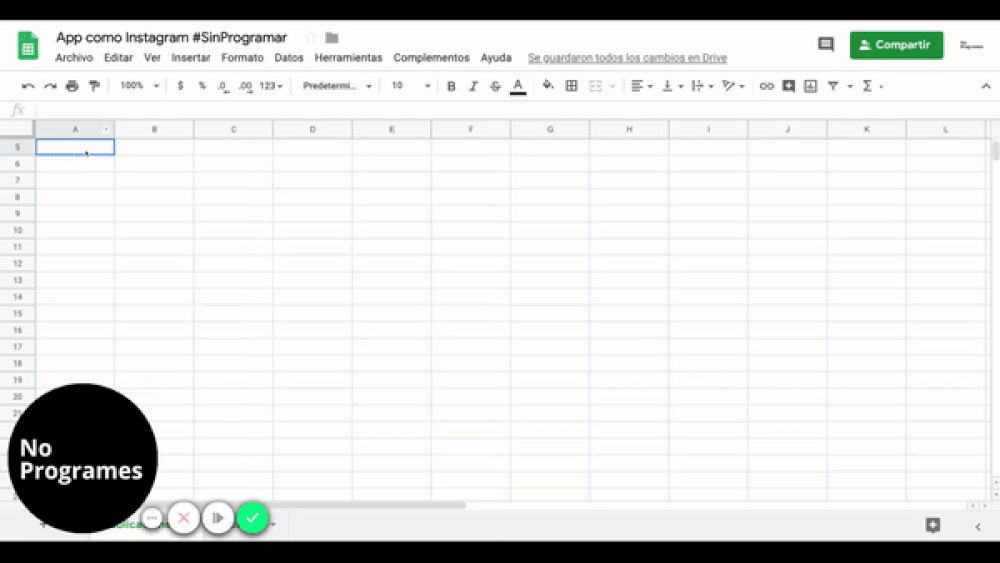 Cómo crear una aplicación como Instagram sin programar usando Glide - paso 3