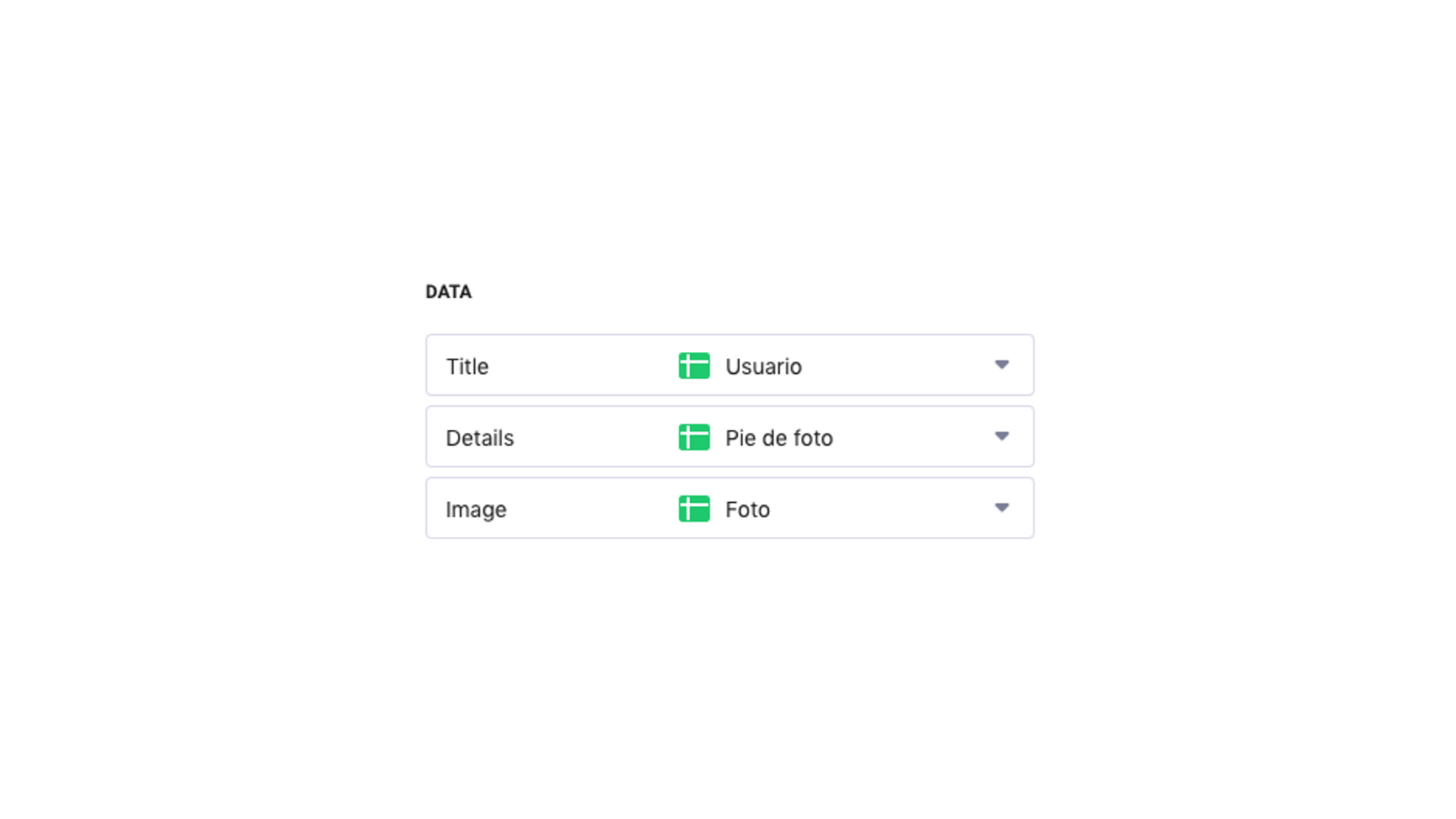 Cómo crear una aplicación como Instagram sin programar usando Glide - paso 10.1
