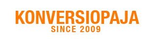 Konversiopaja logo - Since 2009