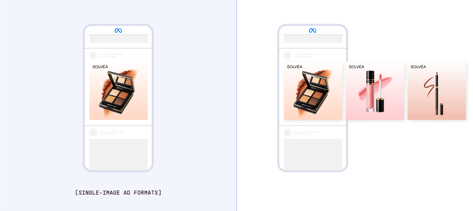2 different types of Catalog Ad formats