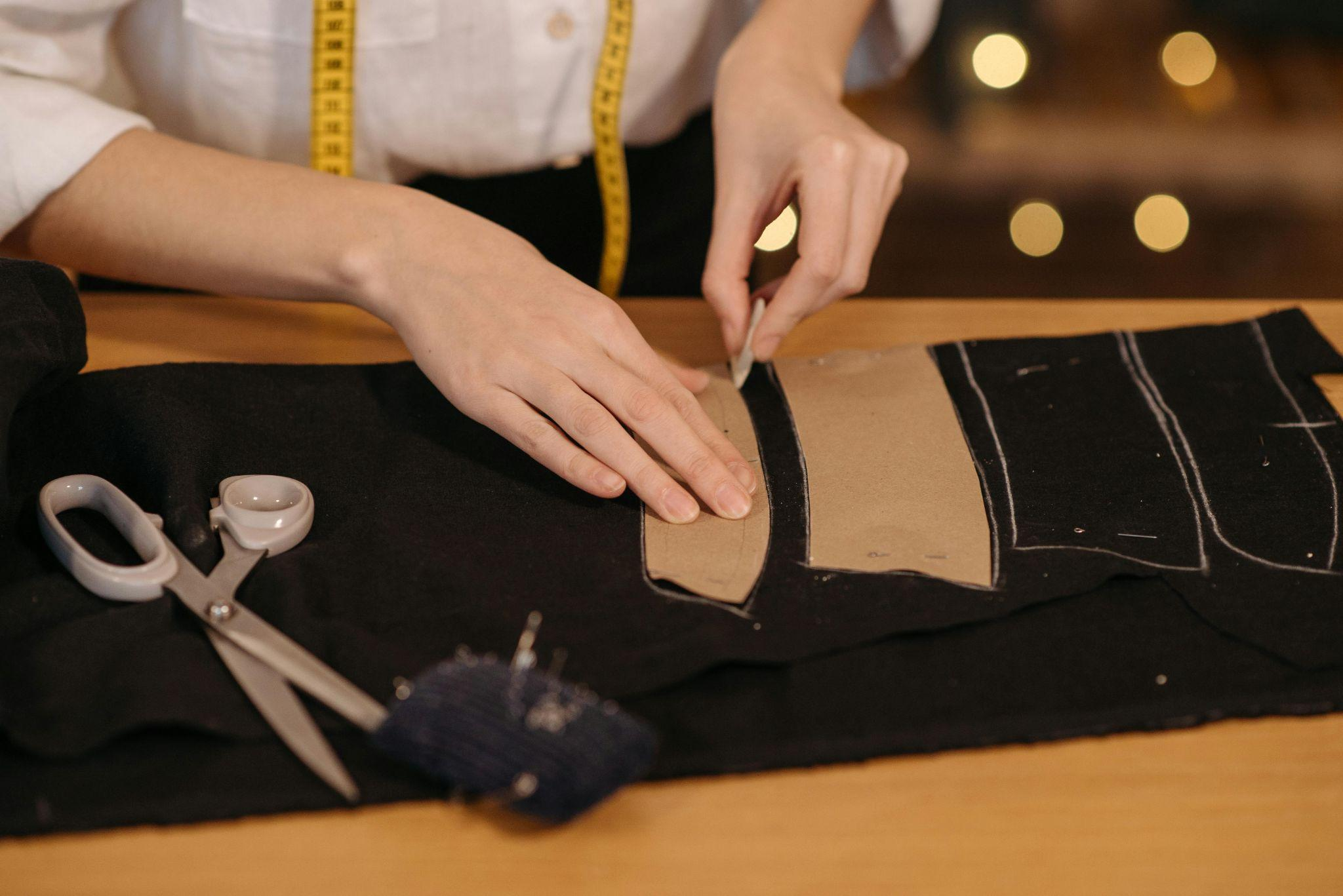Pattern-making process focused on garment construction