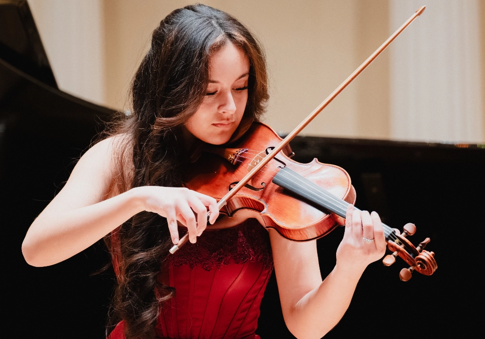 Rosalin at the Carnegie Hall Recital