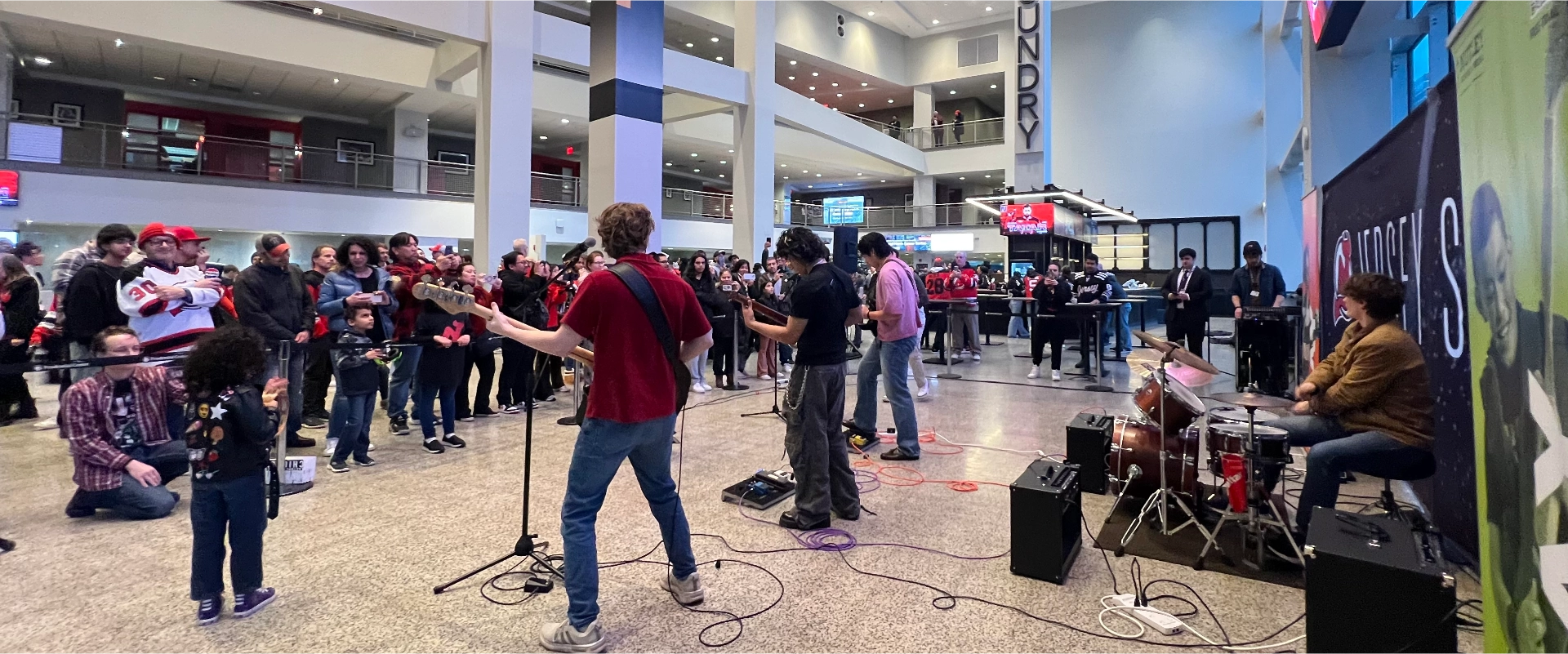 Show Band at the NJ Devils
