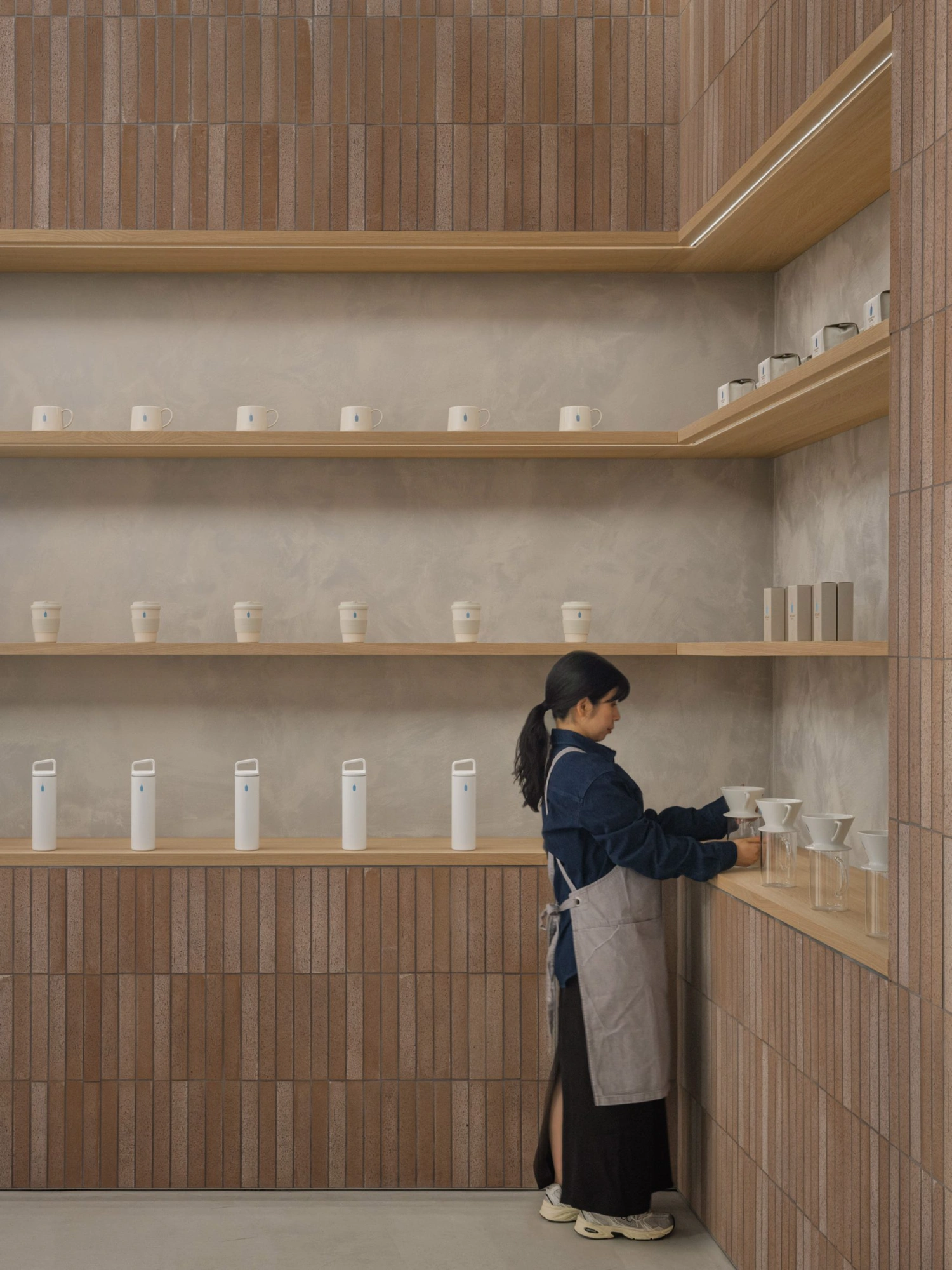 Blue Bottle Coffee Nagoya Sakae Cafe by Keiji Ashizawa Design, Japan guide, cafe interior design