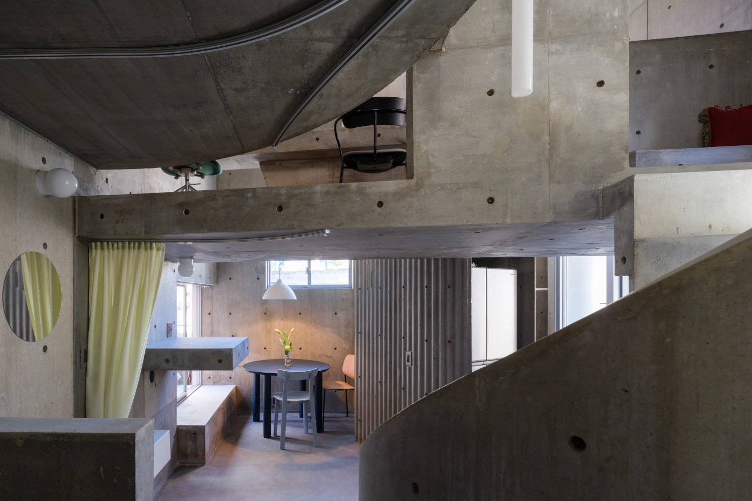 Nakano House by Suzuko Yamada Architects, jutaku, japanese architecture, Tokyo City Guide, concrete