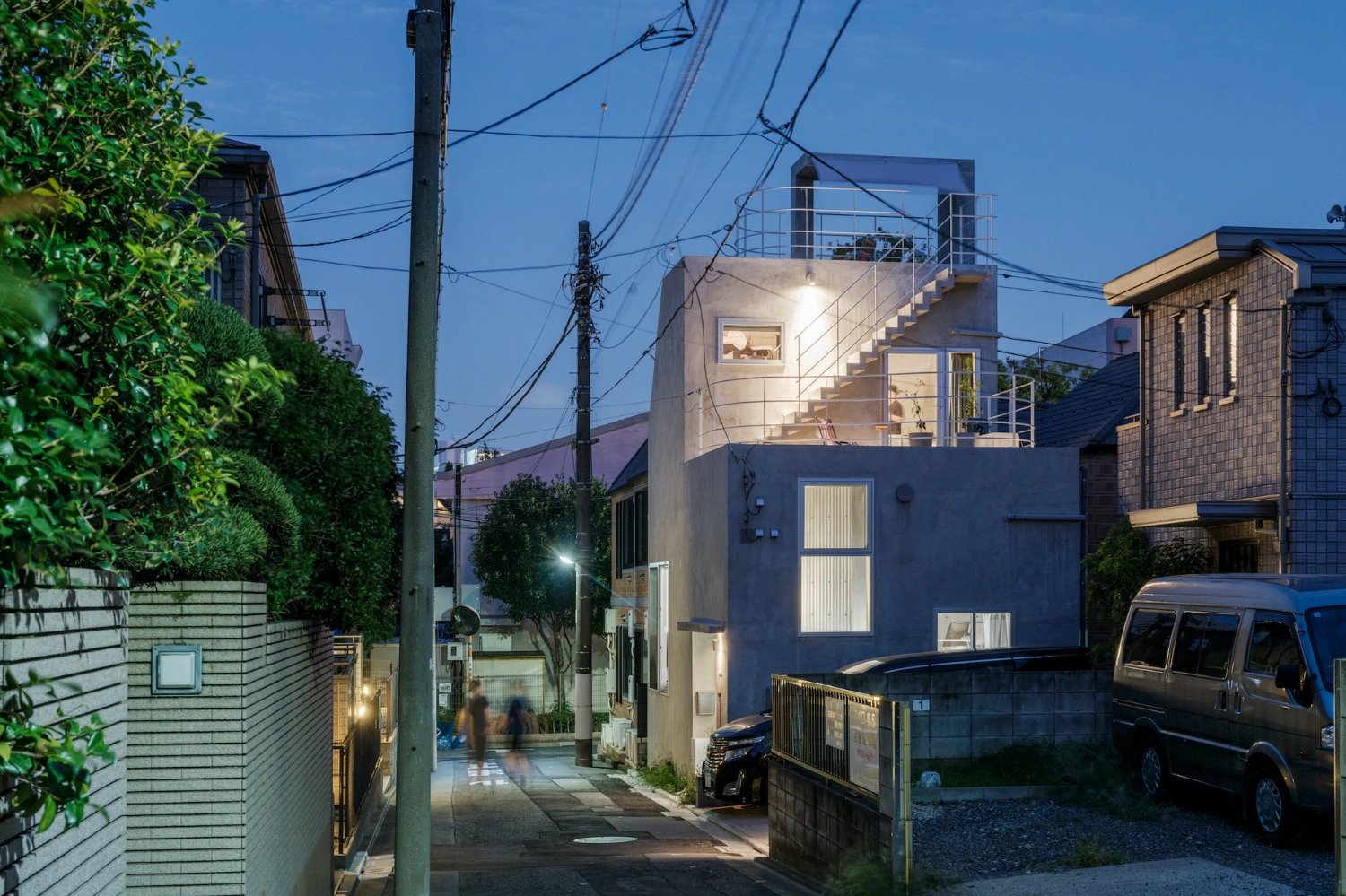 Nakano House by Suzuko Yamada Architects, jutaku, japanese architecture, Tokyo City Guide, concrete
