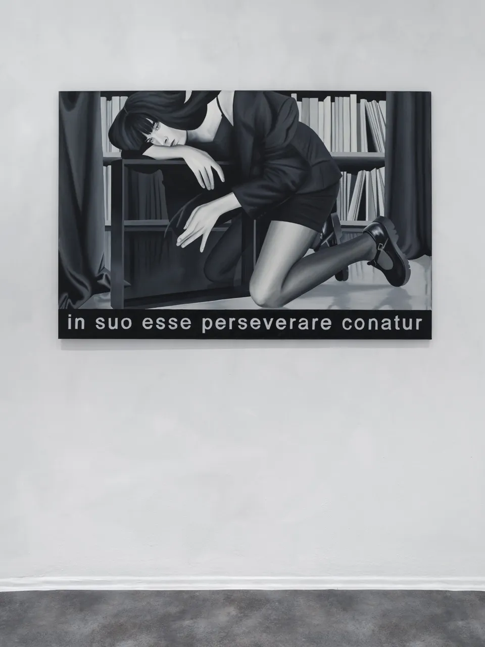 Cold to the Touch by Edna Baud at Galeria Foksal, art exhibition, painting, installation, Warsaw City Guide