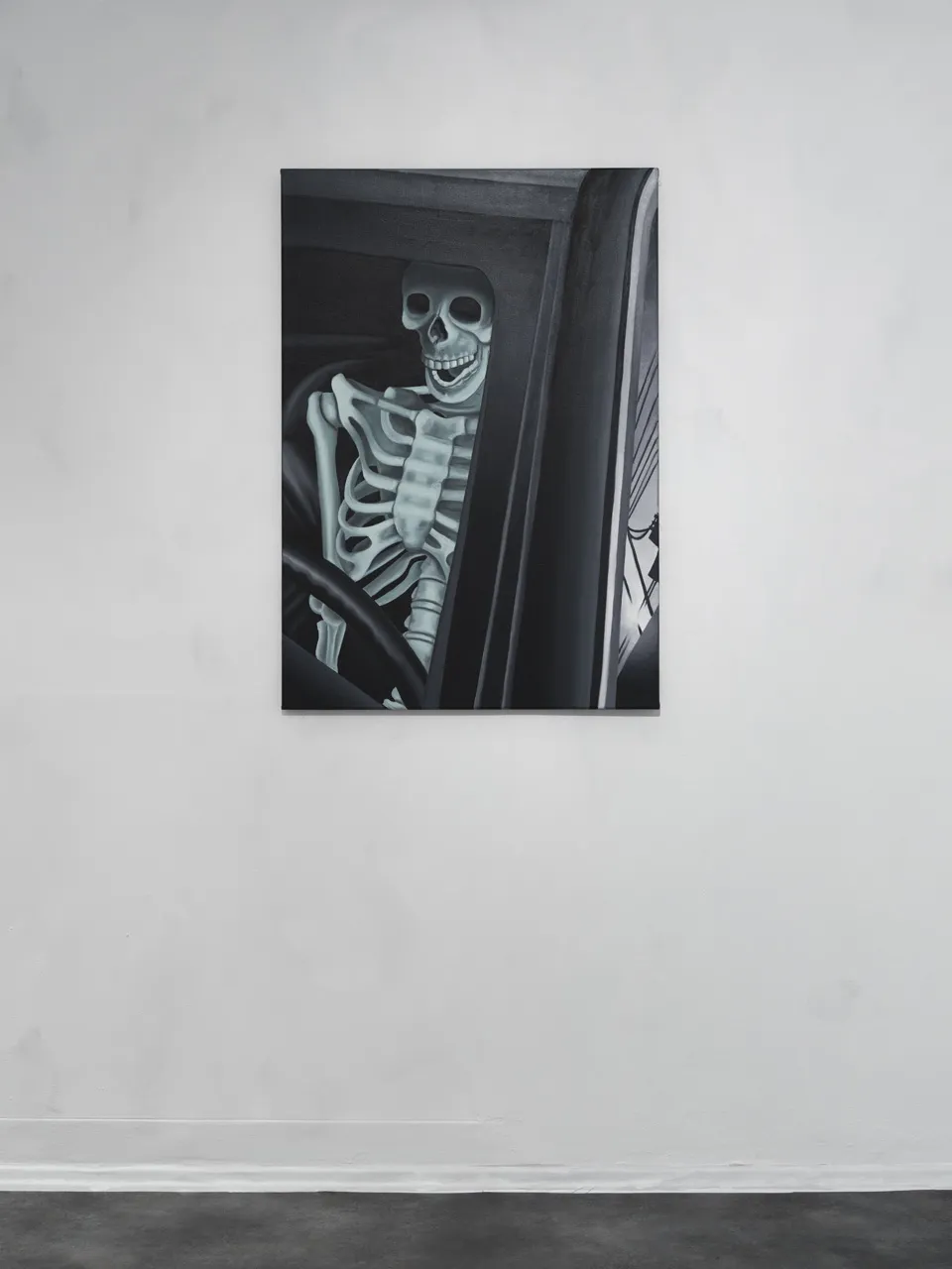 Cold to the Touch by Edna Baud at Galeria Foksal, art exhibition, painting, installation, Warsaw City Guide