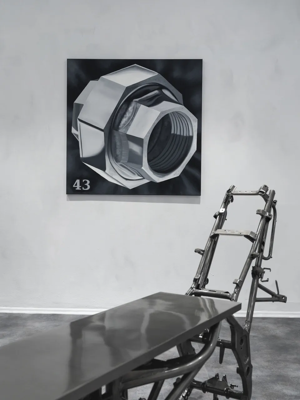 Cold to the Touch by Edna Baud at Galeria Foksal, art exhibition, painting, installation, Warsaw City Guide