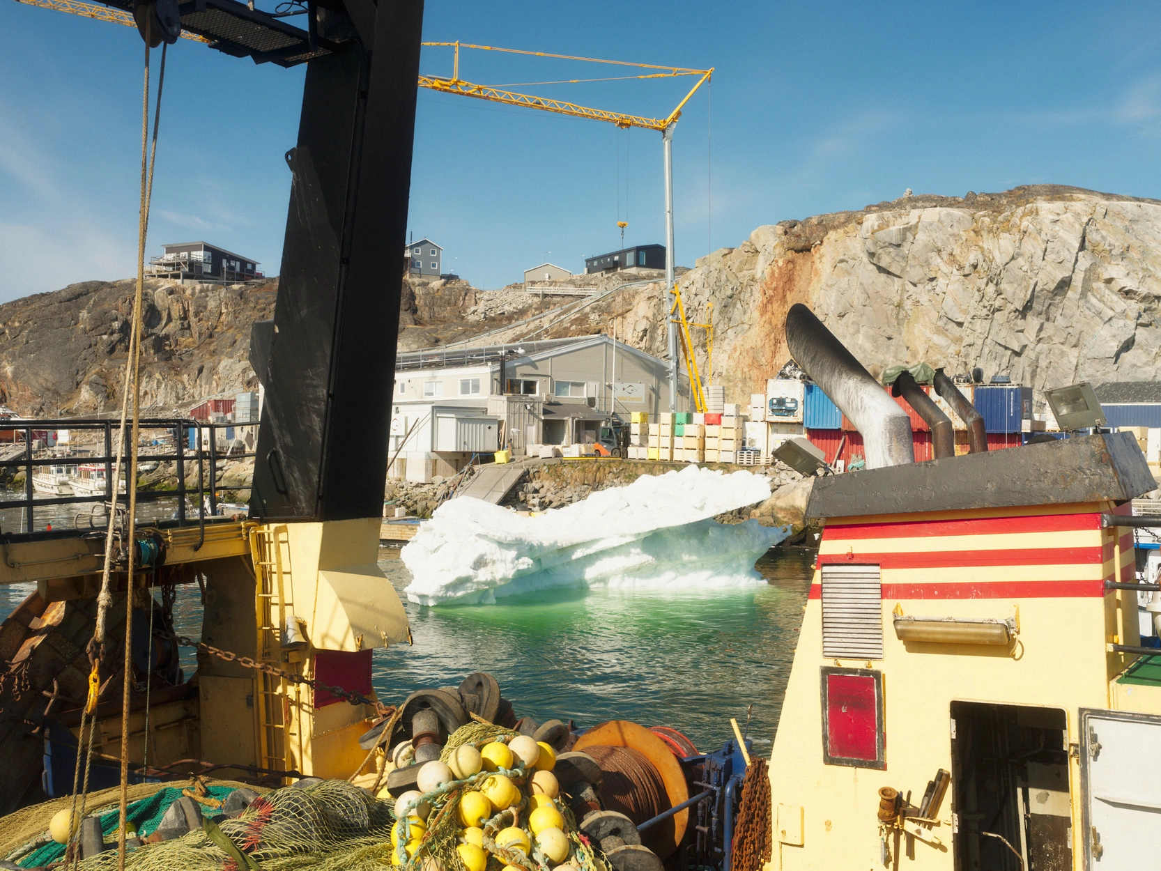 When The Snow Leaves Town by Emile Holba, Greenland landscape, documentary photography