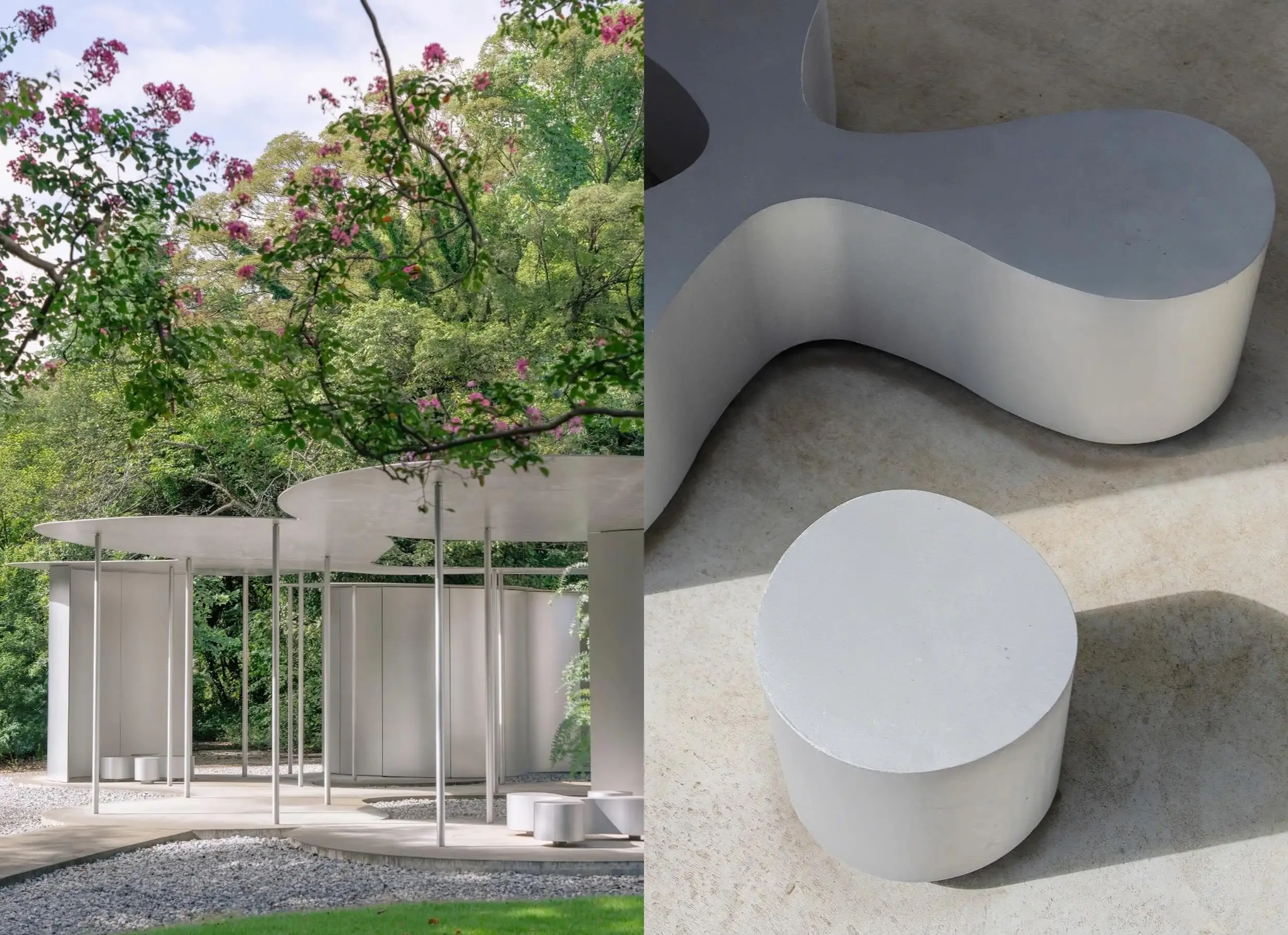 Sonei-ji Cemetery Pavilion (Muyujurin) by SANAA