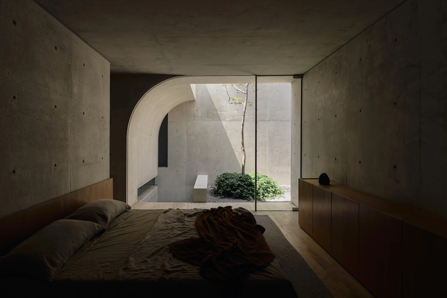 Casa Tao by HW Studio, concrete architecture, mexico house, casa mexicana, interior design