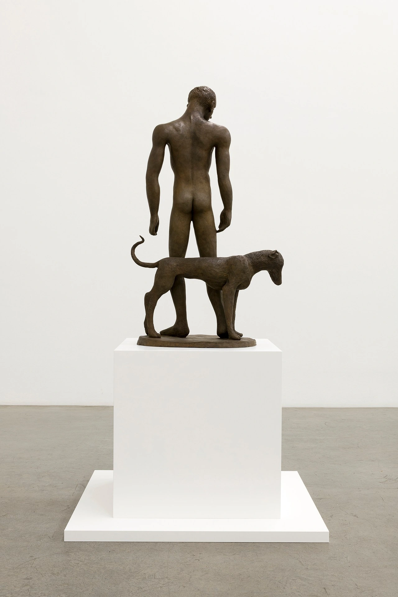 La scorza by Louis Fratino at Galerie Neu, Berlin Guide, art exhibition, bronze sculpture