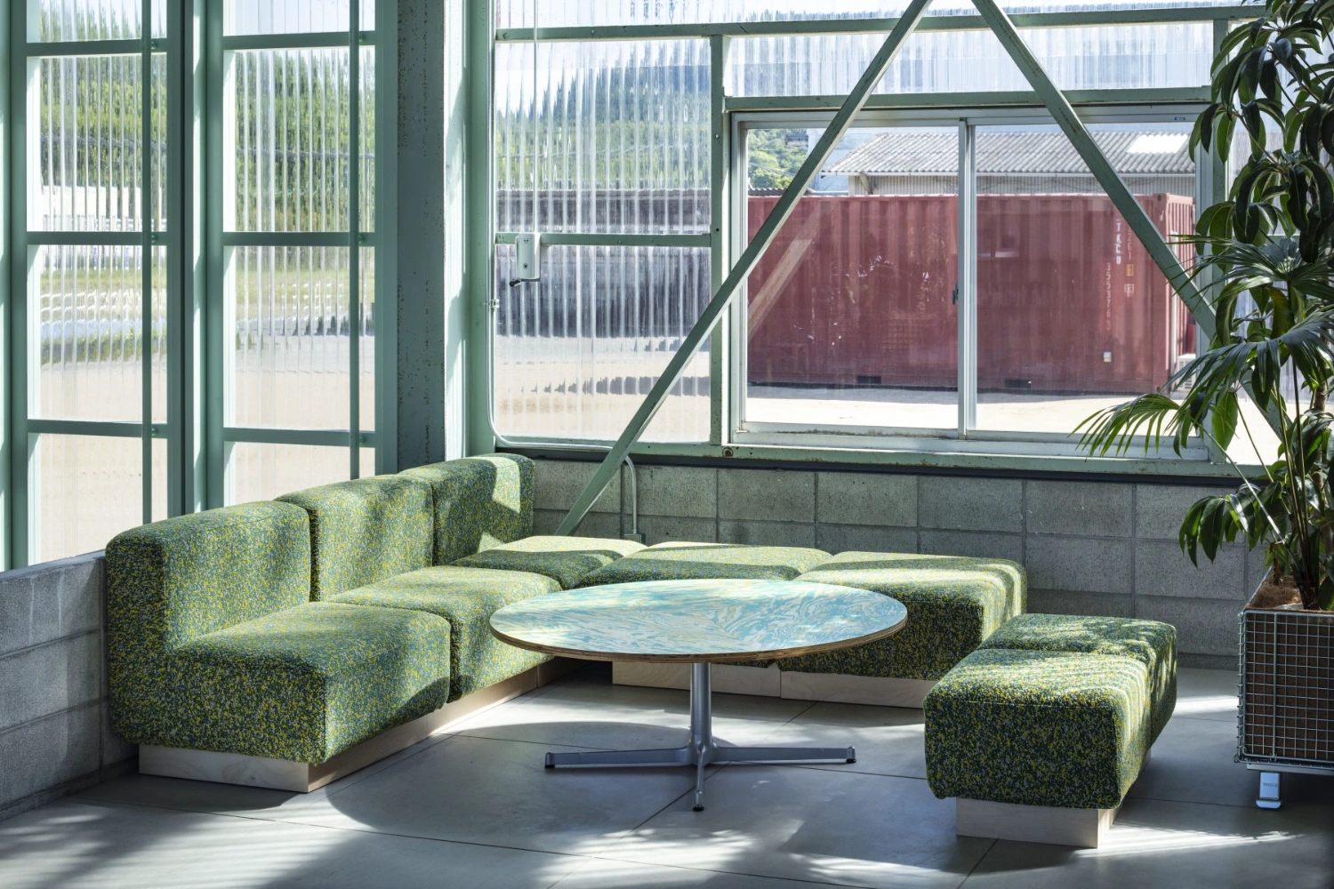 Teshima Factory Cafe by Schemata Architects, japan, teshima guide, architecture, coffee, brewery, interior design