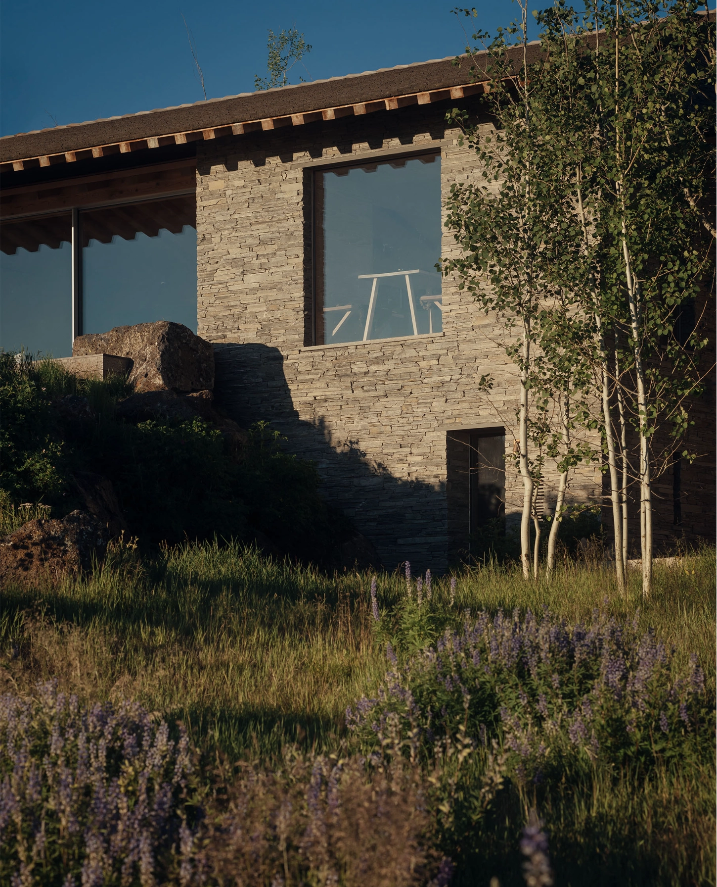 Jackson Hole by McLean Quinlan is a house defined by restraint and quiet materiality