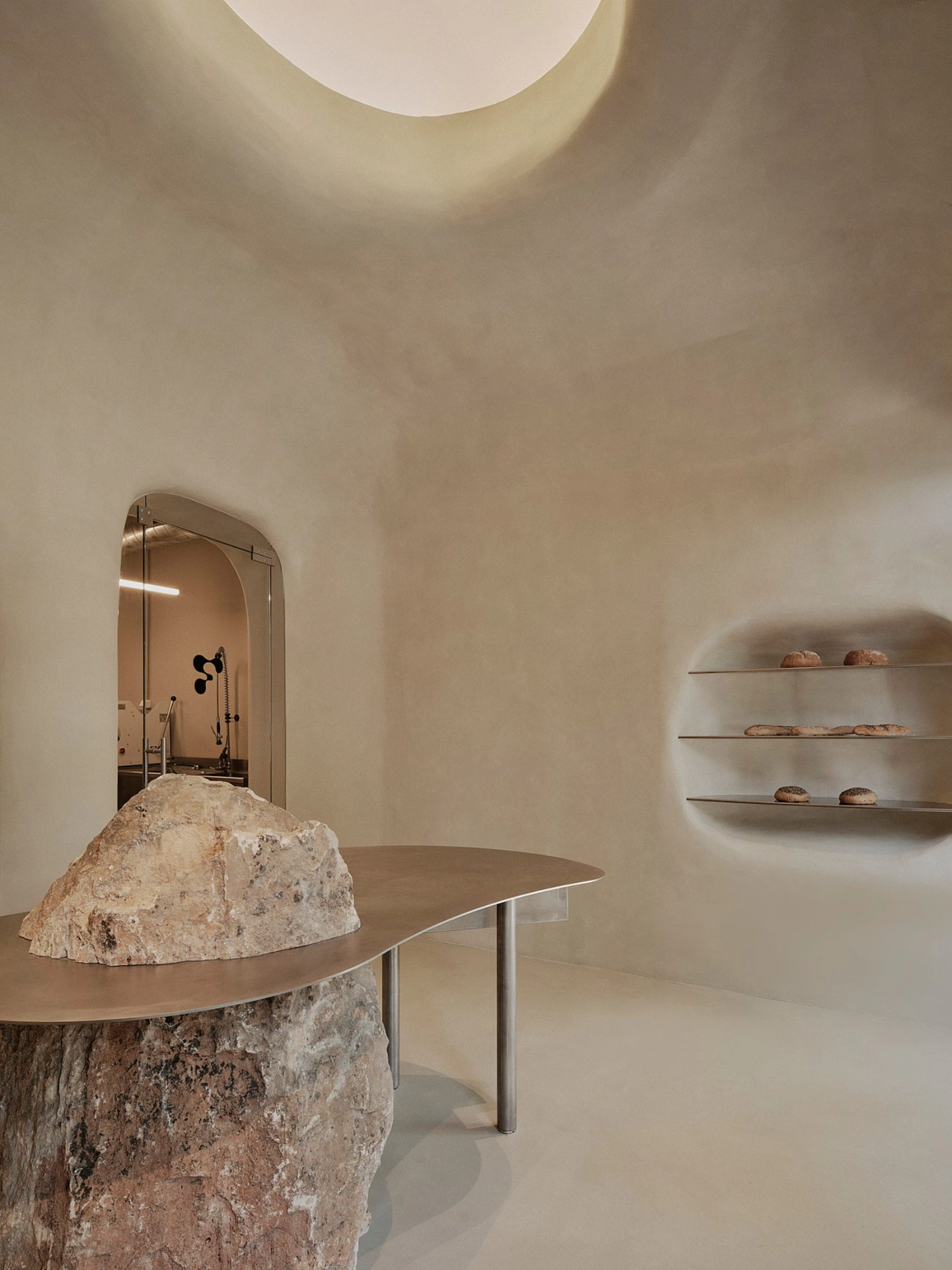 FUBA Bakery by Isern Serra, bakery, Madrid Guide, interior design