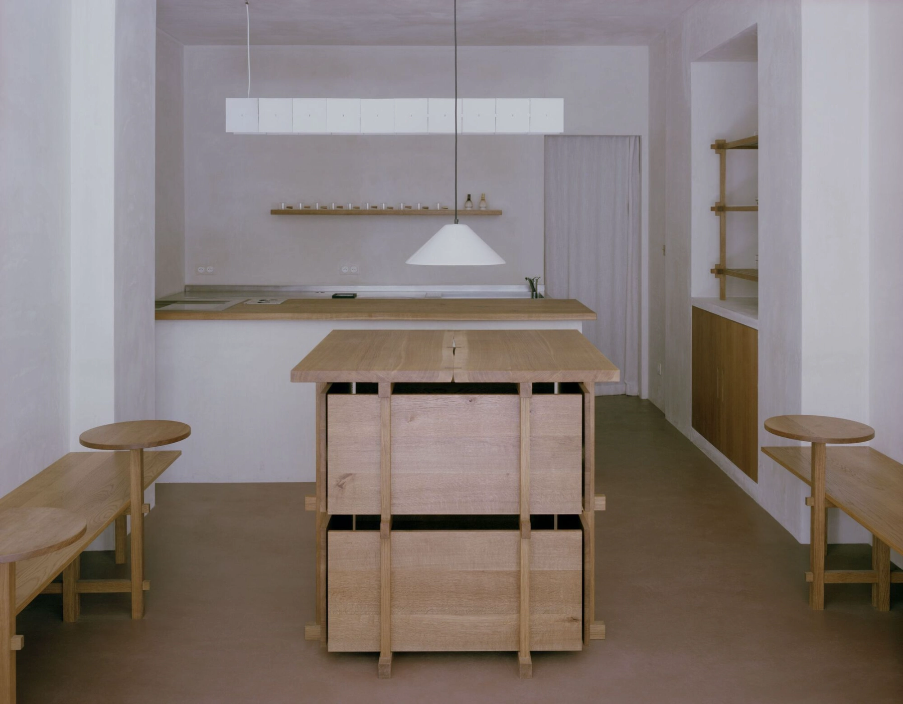 KURA-GE Coffee Shop by Remy Aznar + Moyésoa