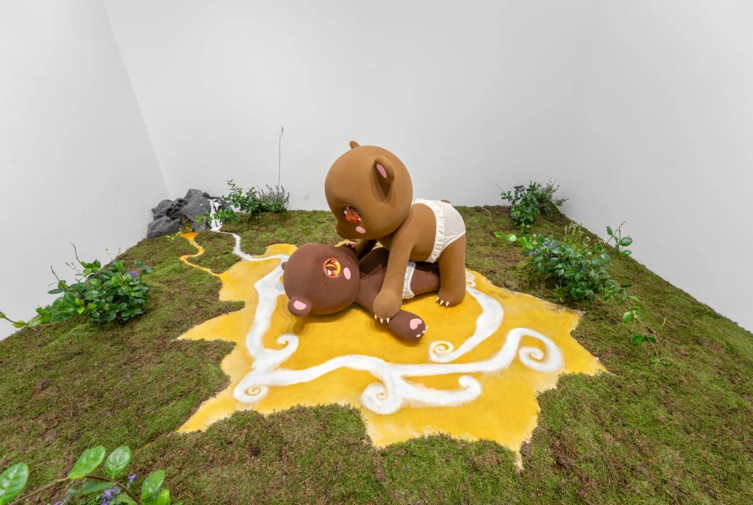 "It’s important to have ur fangs out at the end of the world" by Precious Okoyomon at Mendes Wood DM, Paris Guide, art exhibition