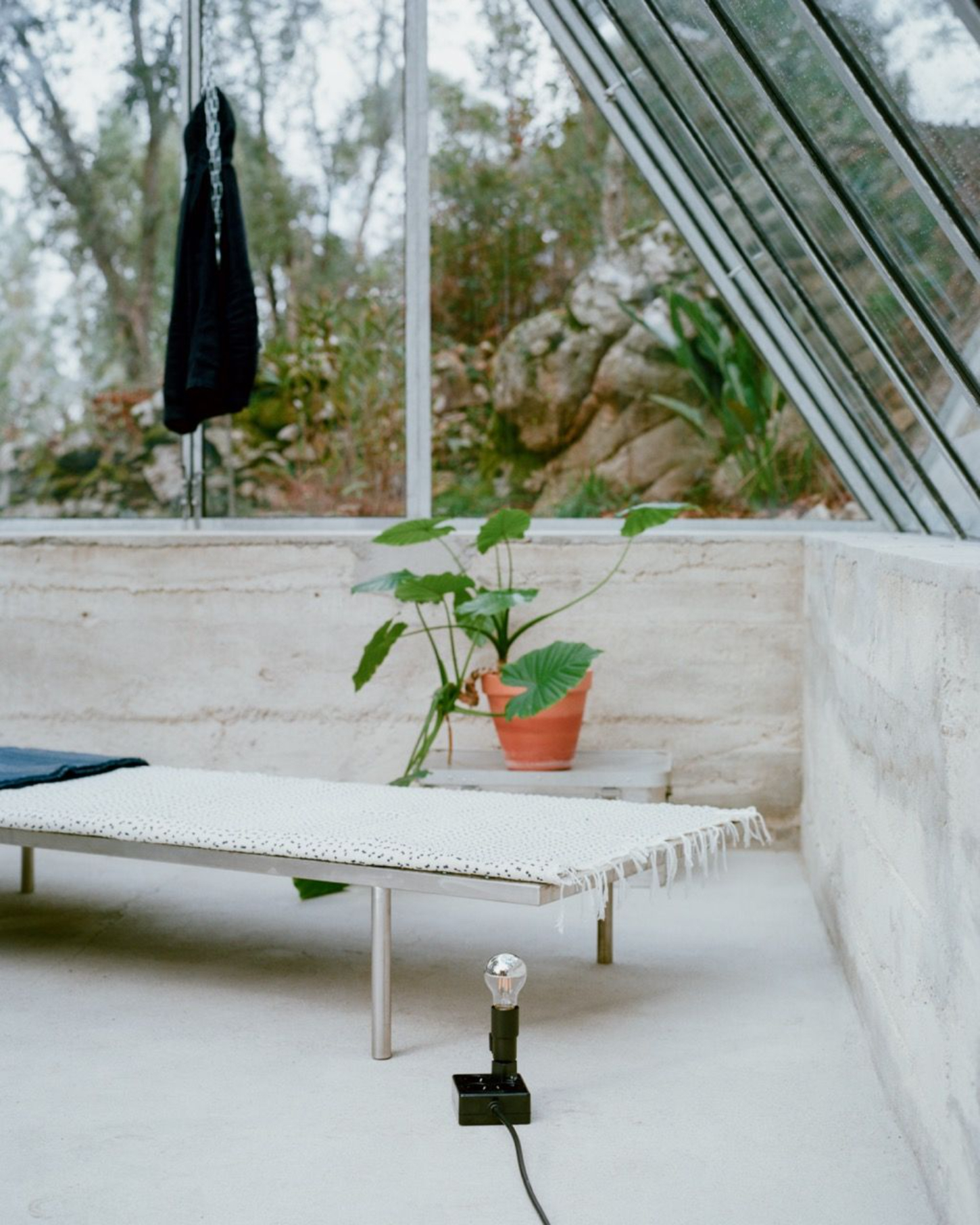 Glass house-stone house by Dyvik Kahlen Architects, architecture, pavilion, summer house