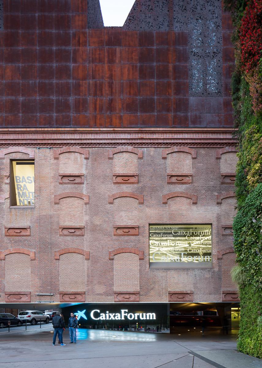 CaixaForum Madrid by Herzog & de Meuron, madrid guide, museum, architecture