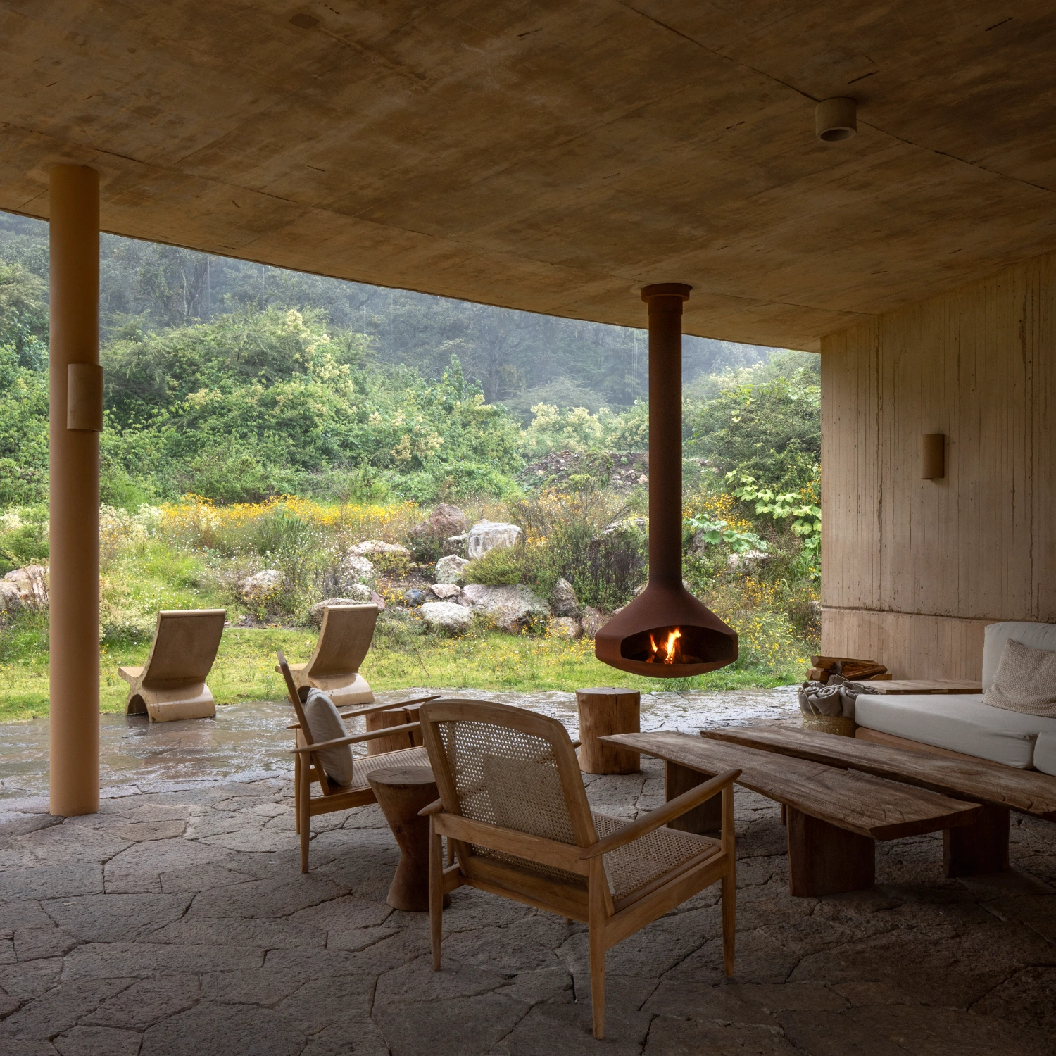 House 720 Degrees by Fernanda Canales Architecture, casa mexicana, concrete architecture
