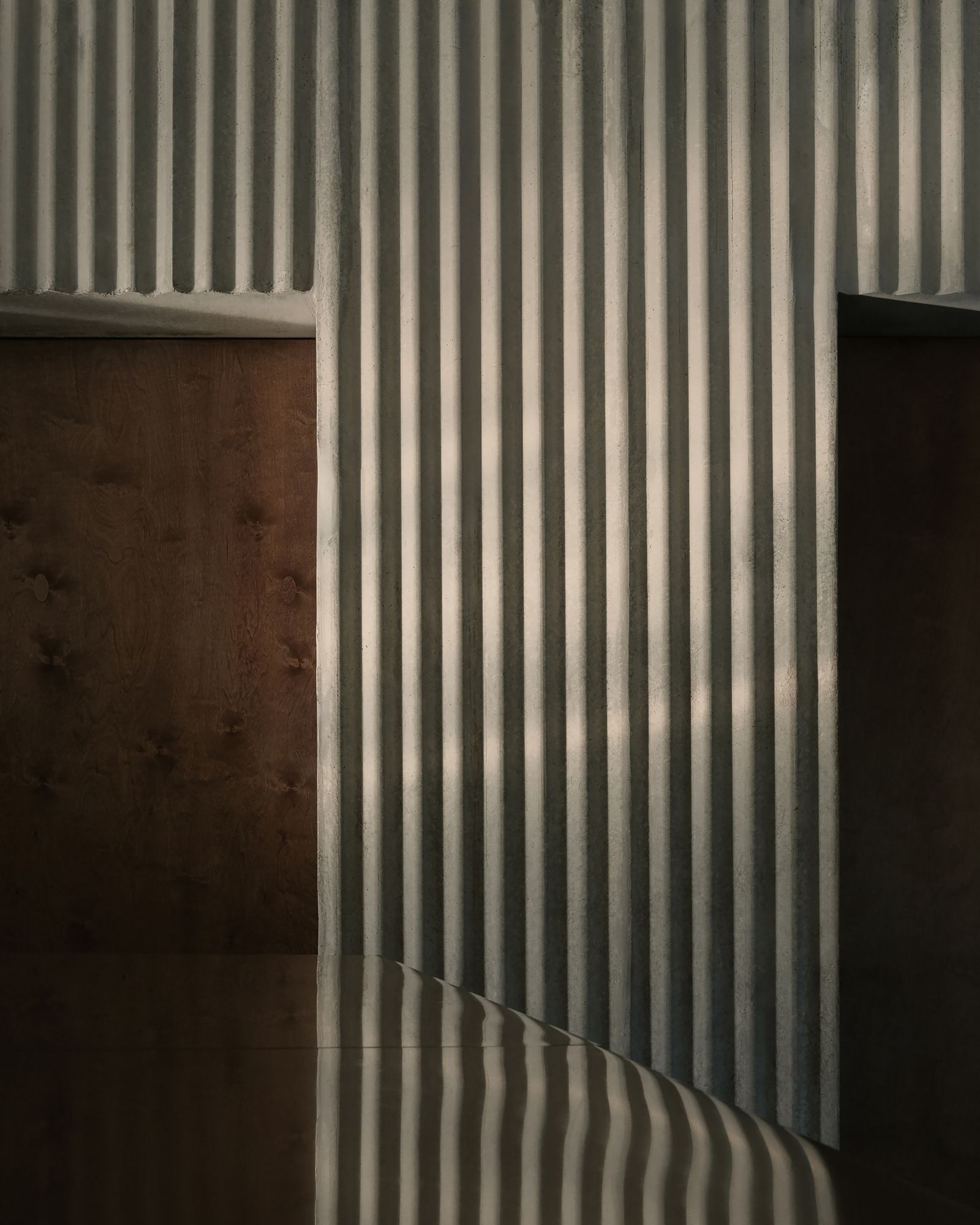 Reception Pavilion by David Giorgadze Architects, concrete lakeside reception pavilion at Kvareli Lake in Kakheti, Georgia, architecture