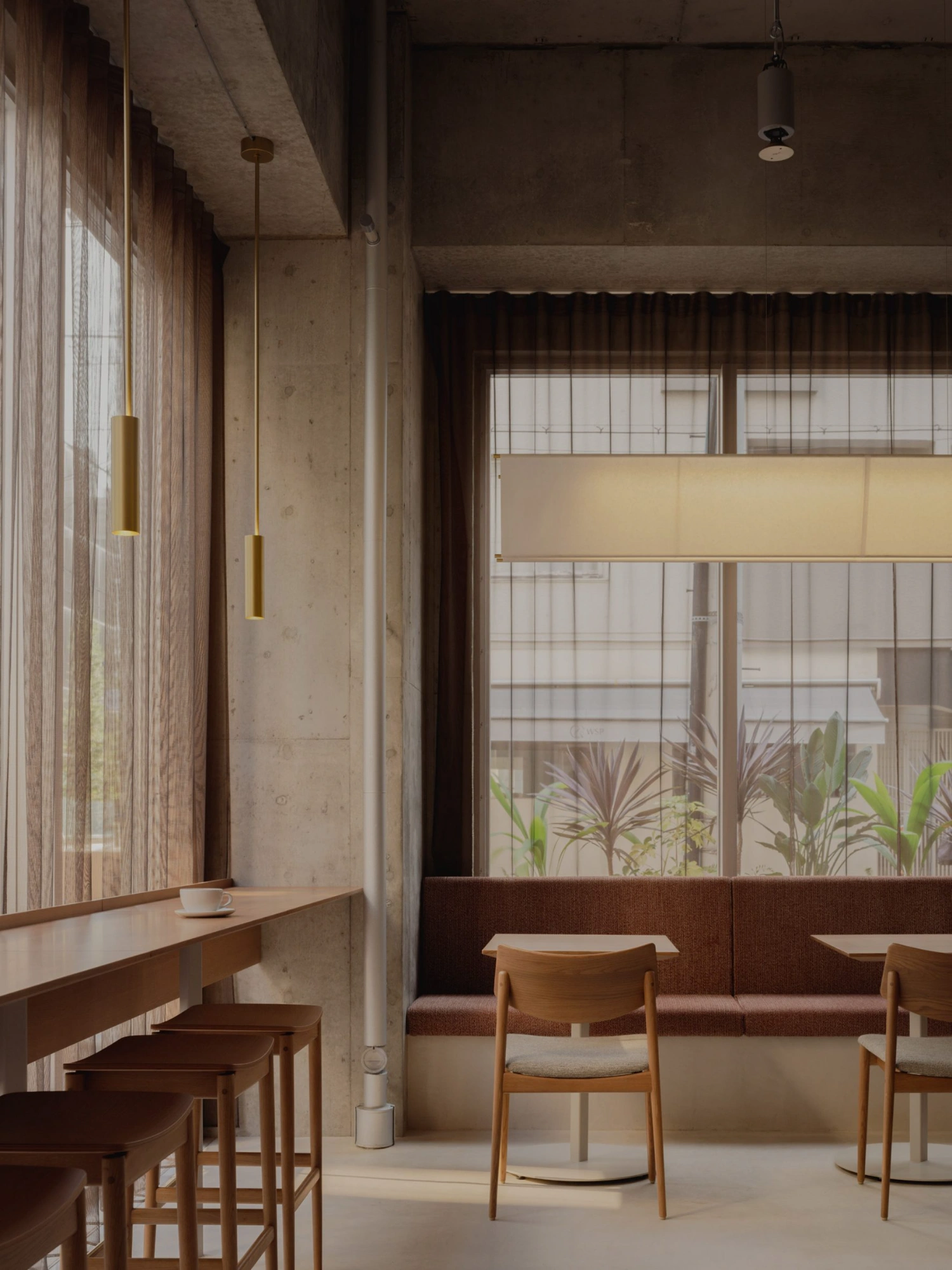 Blue Bottle Coffee Shinsaibashi Cafe by Keiji Ashizawa Design, interior design, Osaka Guide, Japan