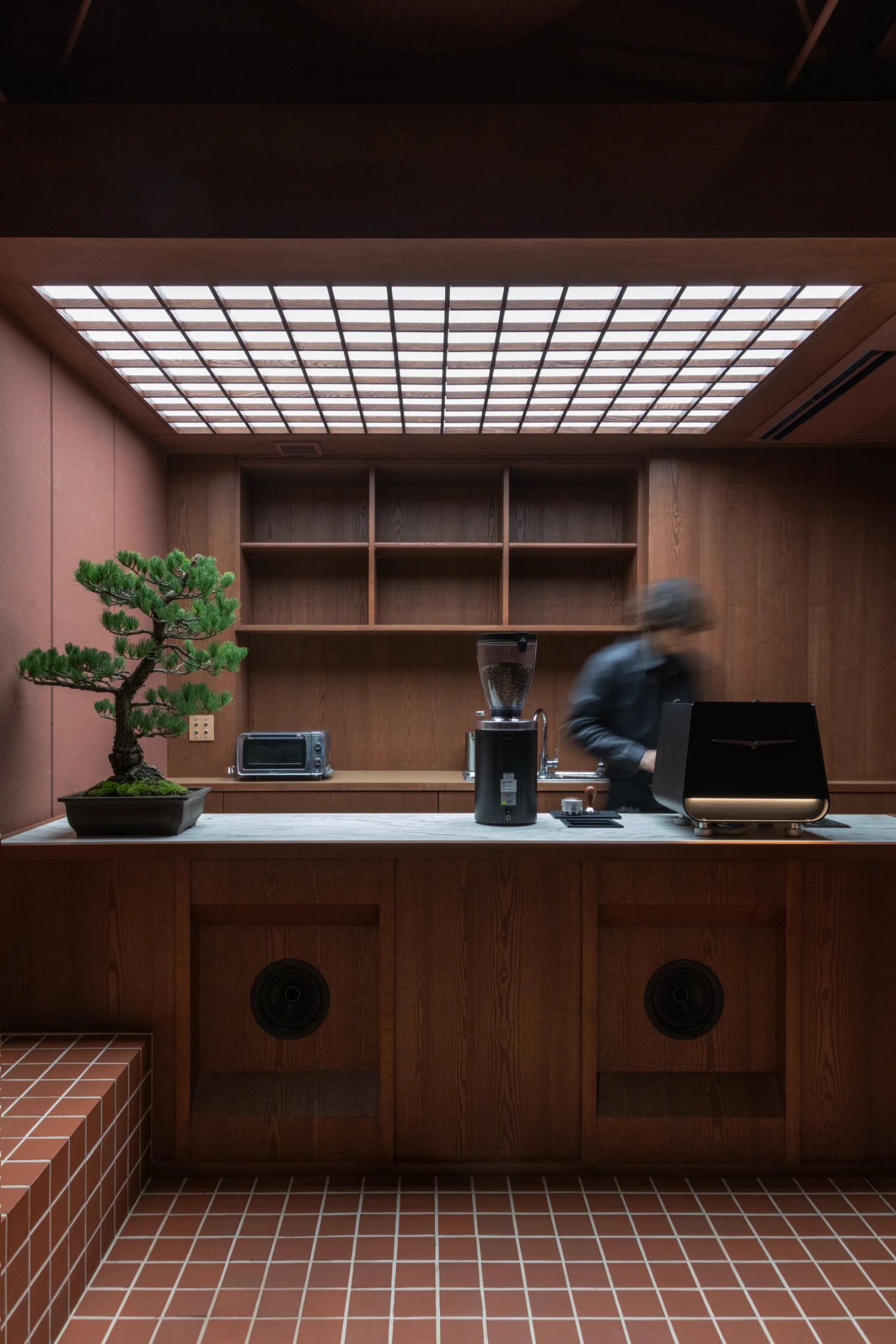 uru coffee by TRANSFORM, cafe place, interior design, Kyoto Guide, Japan, minimalism