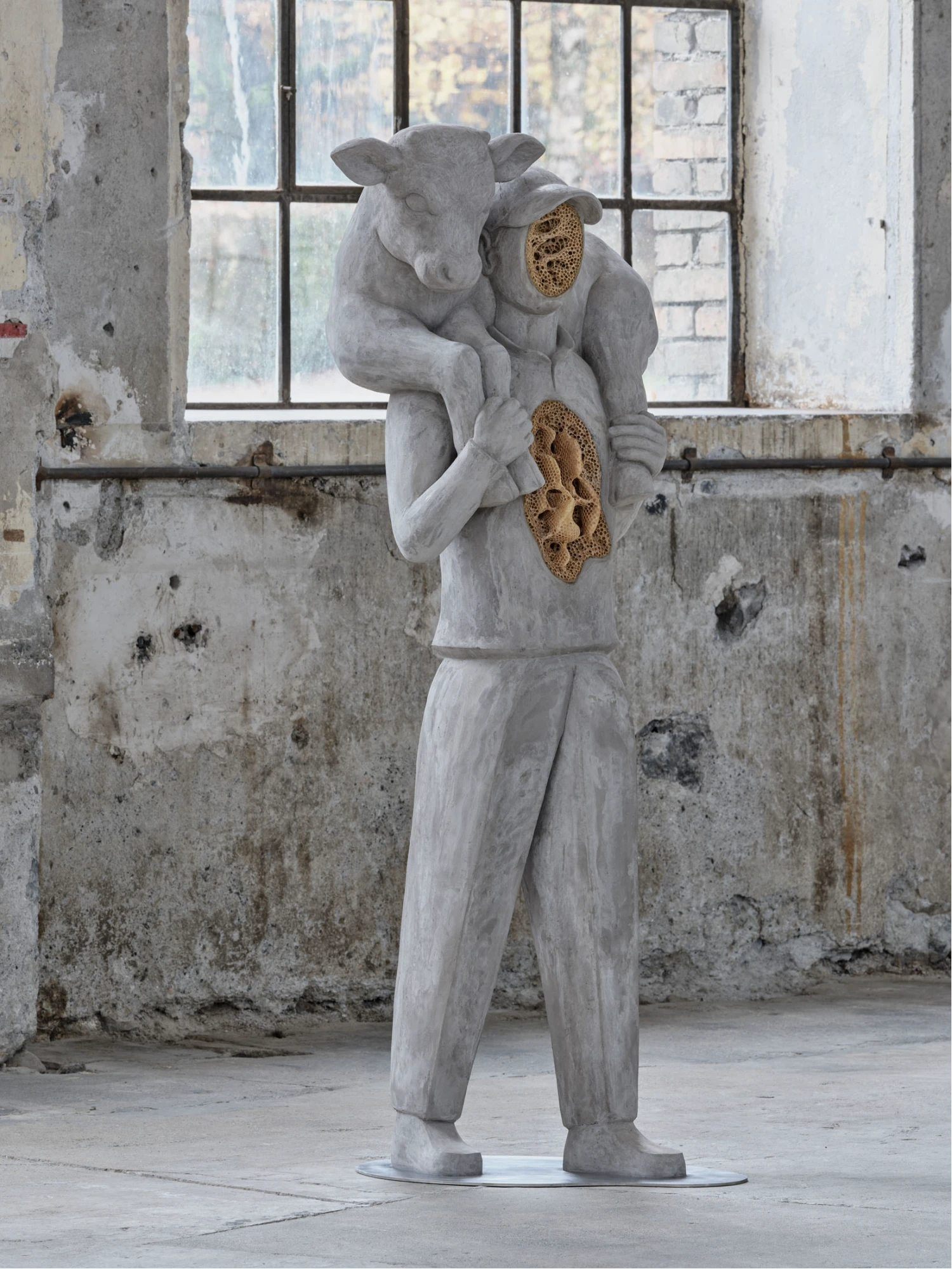 Bucolica by Anna Hulačová at Kunstraum Dornbirn, art exibition, sculpture, austria art guide