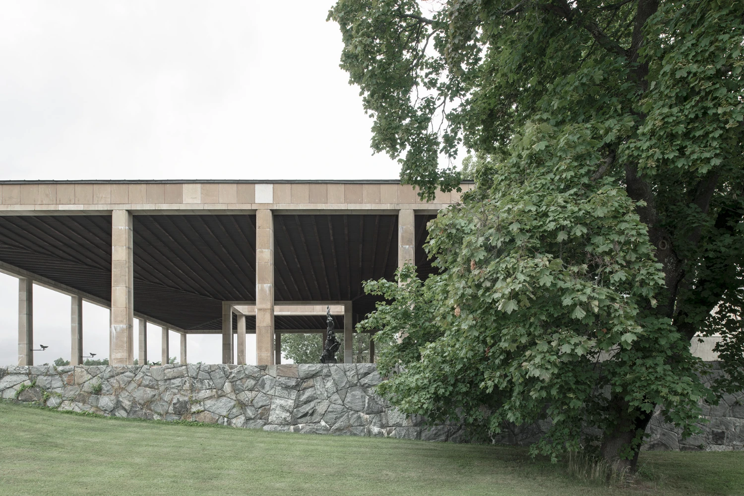 Woodland Cemetery Stockholm by Erik Gunnar Asplund & Sigurd Lewerentz captured by Andy Liffner, Sacral Architecture Guide