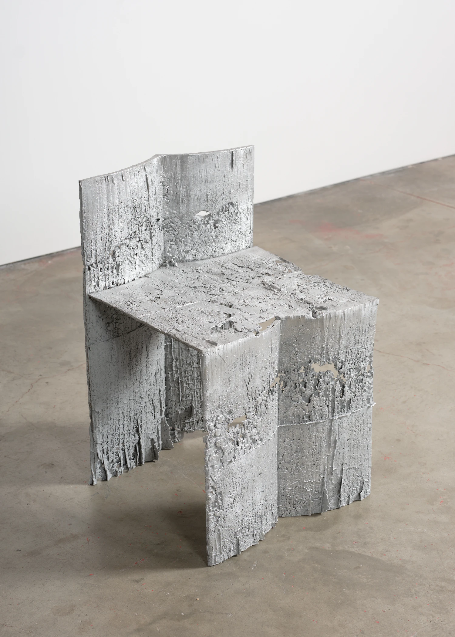 Ebba Studio Casts California Fire's Aftermath into Aluminum Furniture by Ebba Studio, design, chair, Los Angeles