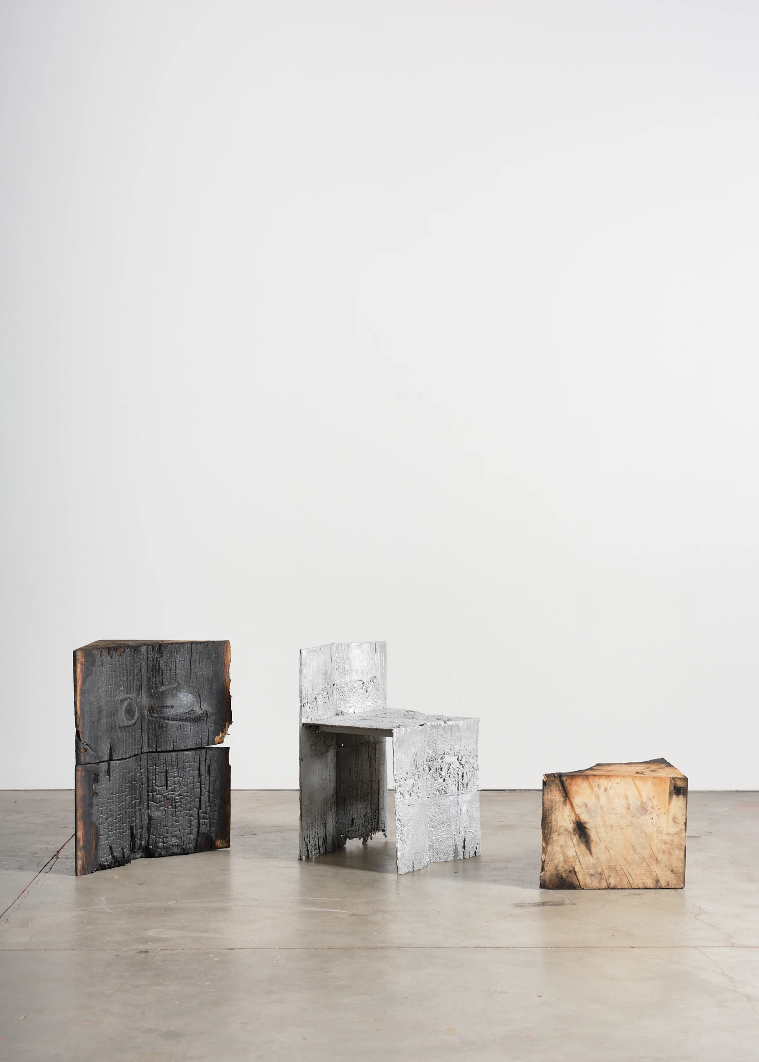 Ebba Studio Casts California Fire's Aftermath into Aluminum Furniture by Ebba Studio, design, chair, Los Angeles