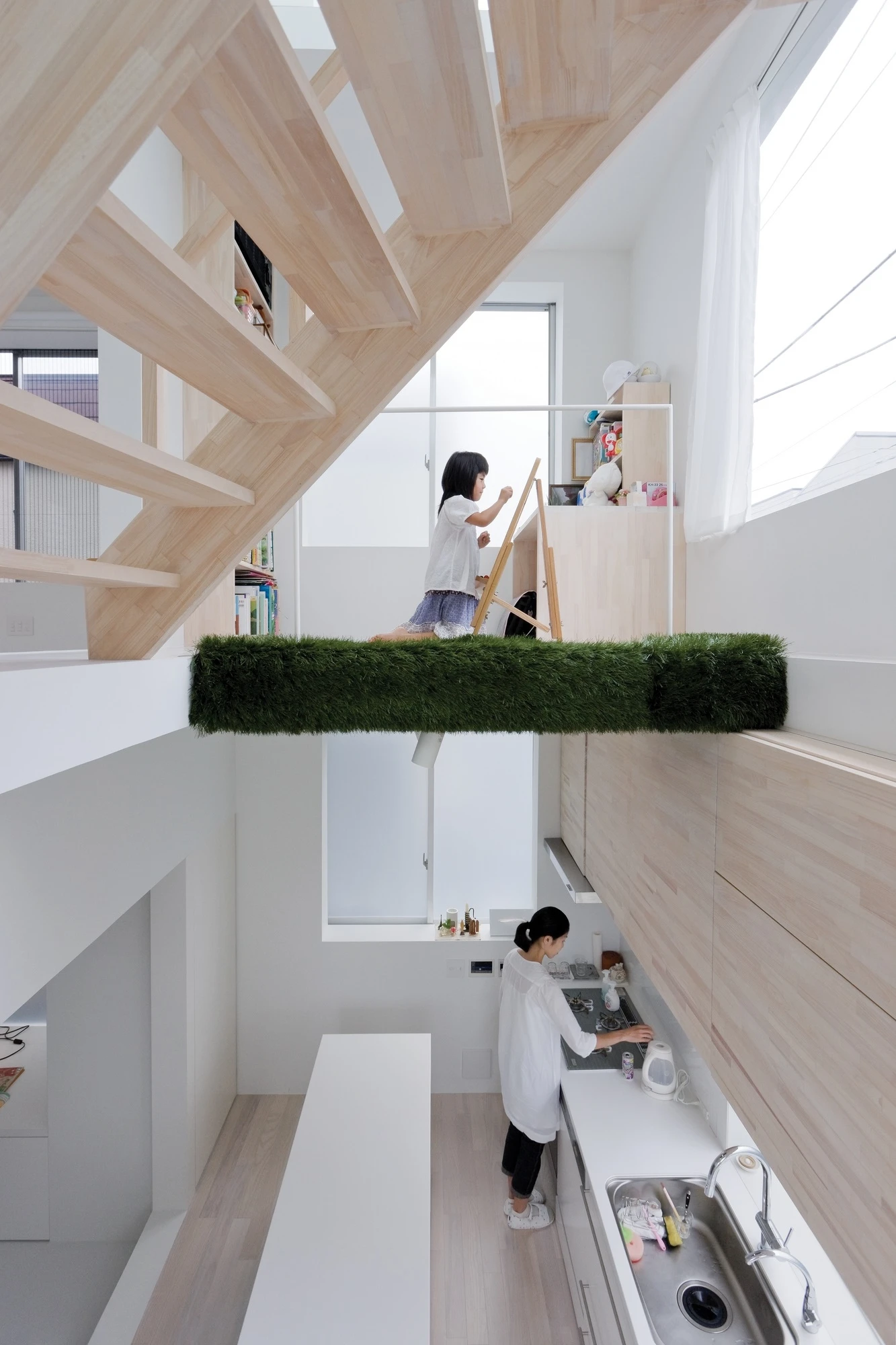 House H by Sou Fujimoto Architects, japanese architecture, Tokyo Guide, jutaku, family house