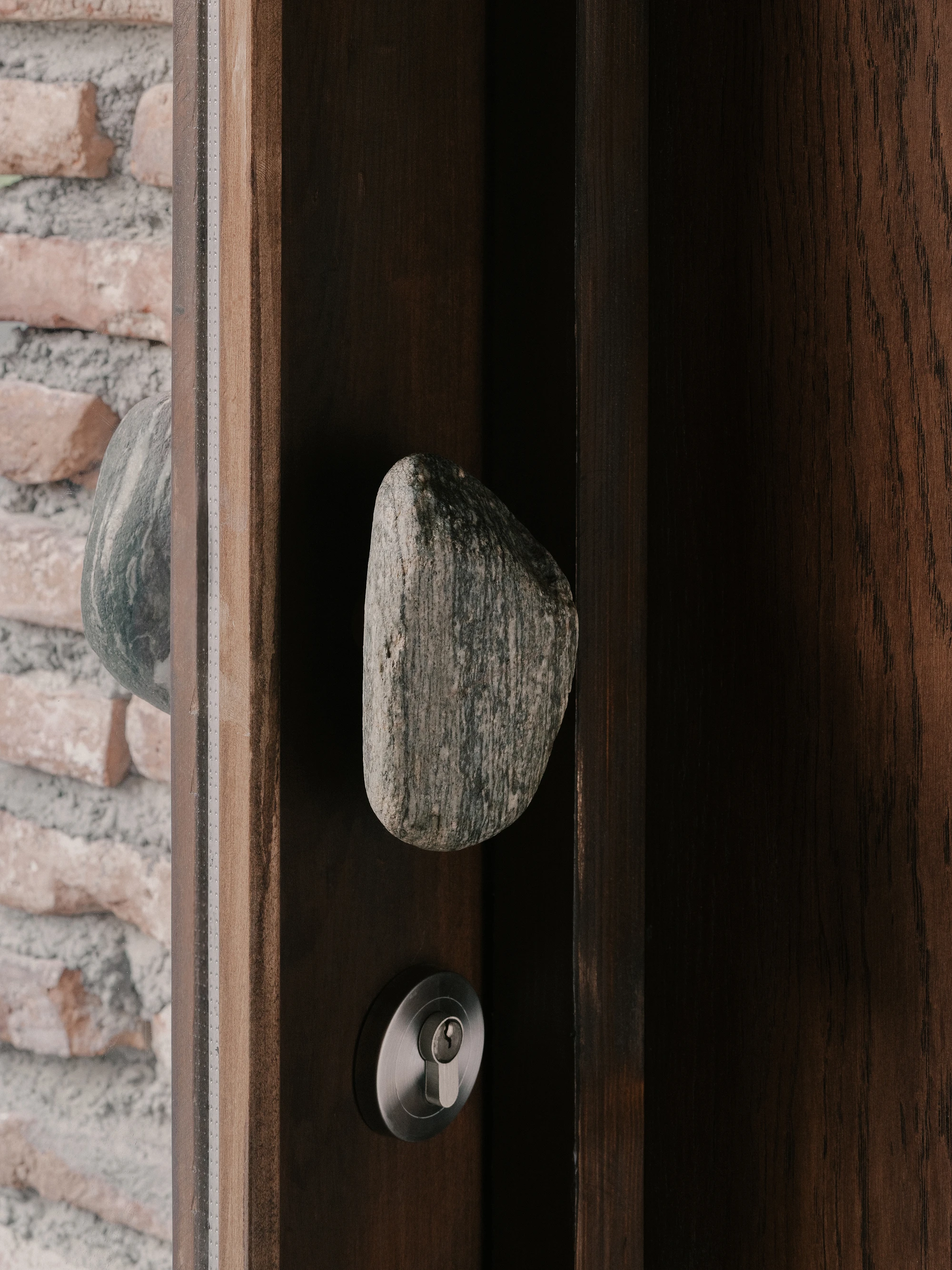 Lopota Gift Shop green glass interior by Studio Gypsandconcrete in Georgia, craft, store