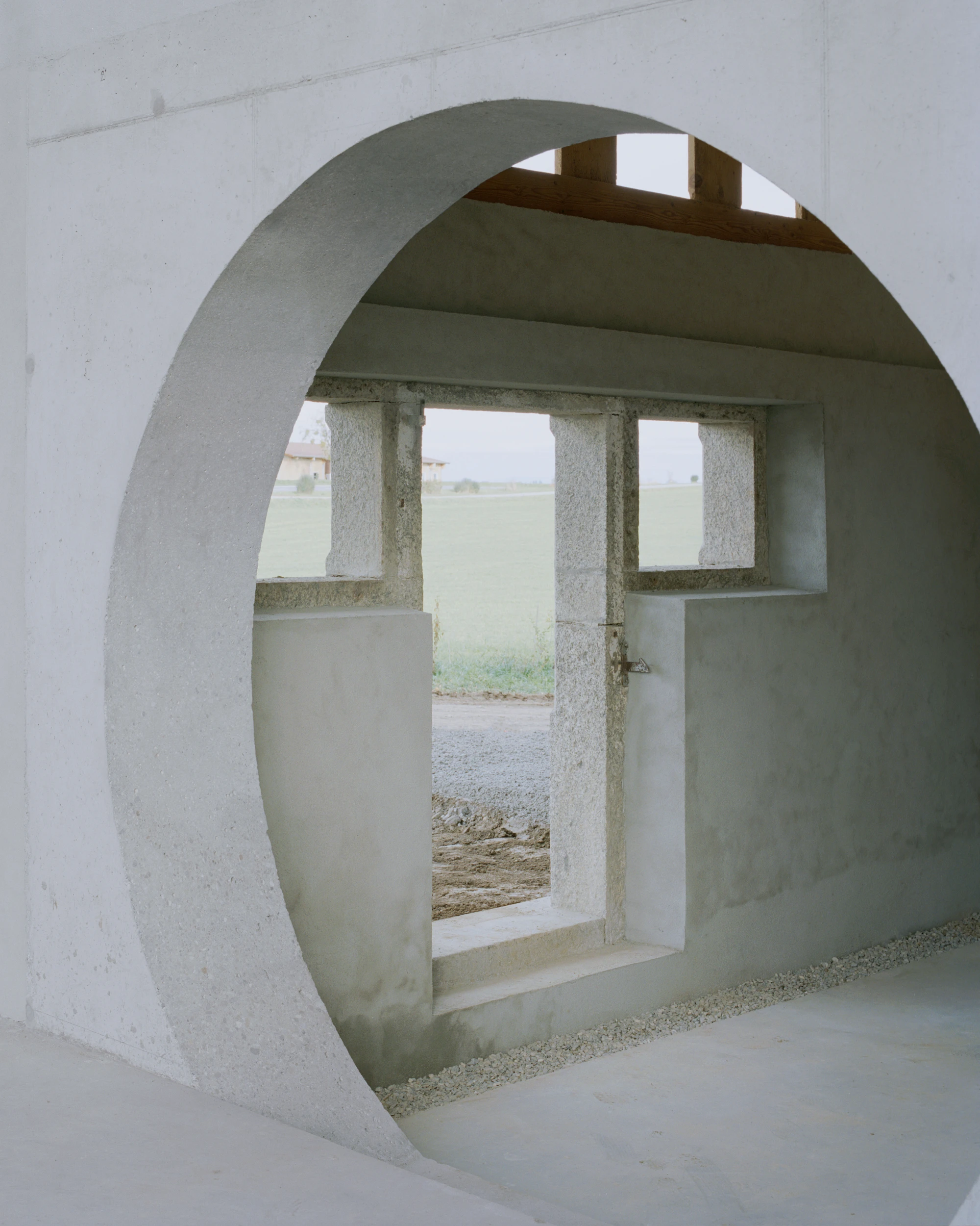 The Inverted Farm renovation by BARD YERSIN Architectes with timber and greenhouse, switzerland, architecture