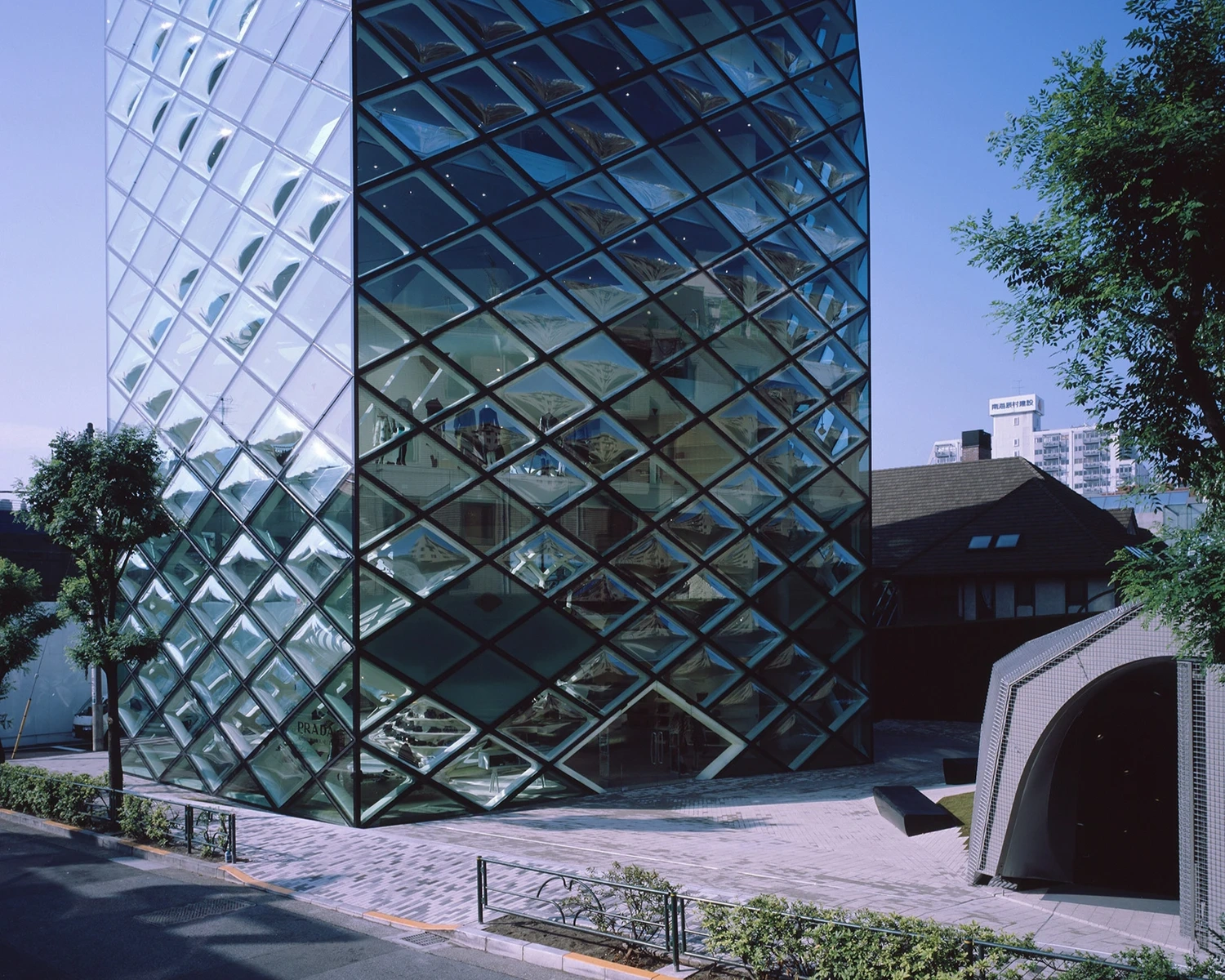 Prada Aoyama Glass Tower by Herzog & de Meuron